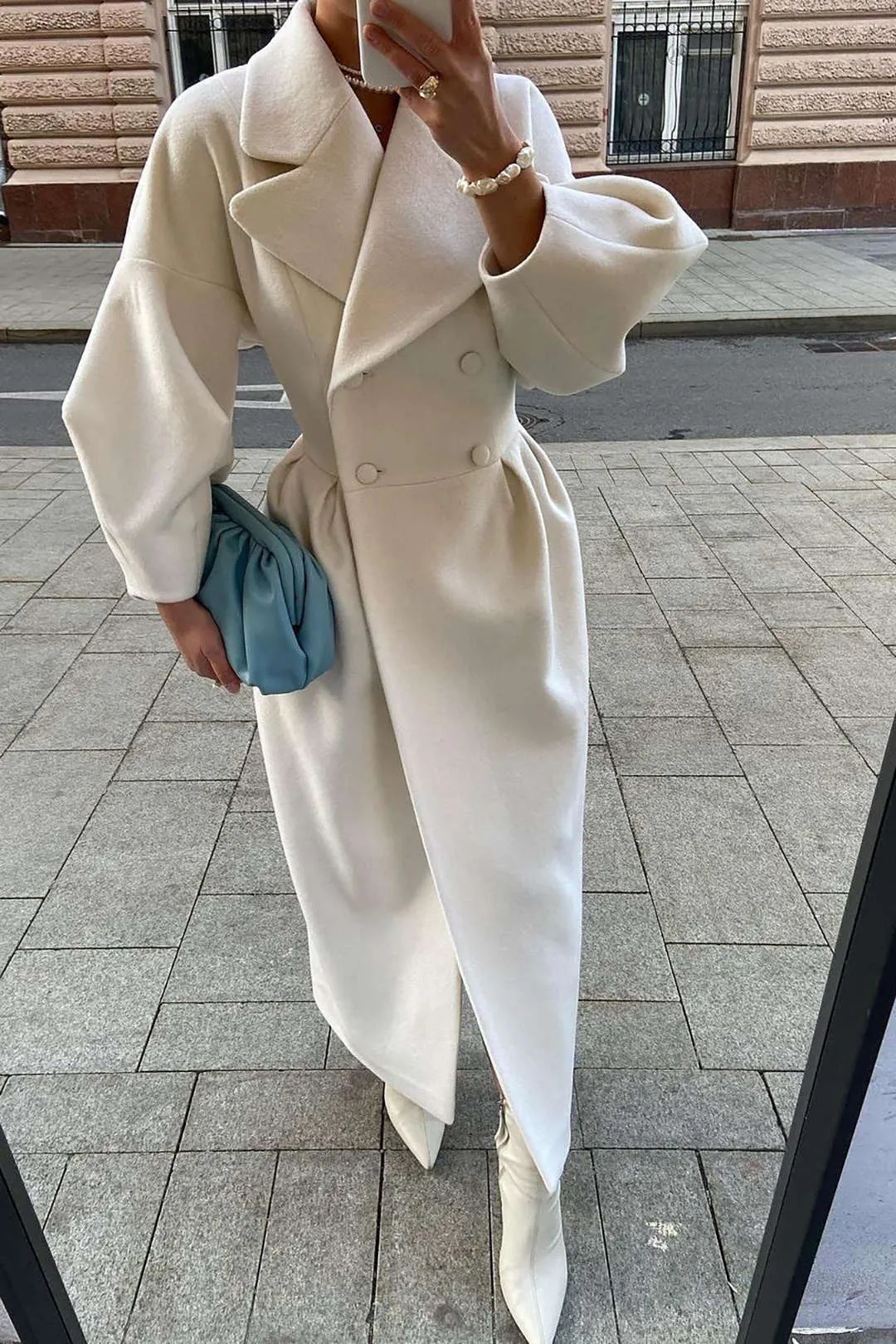 Nelle Elegant Long Coat
