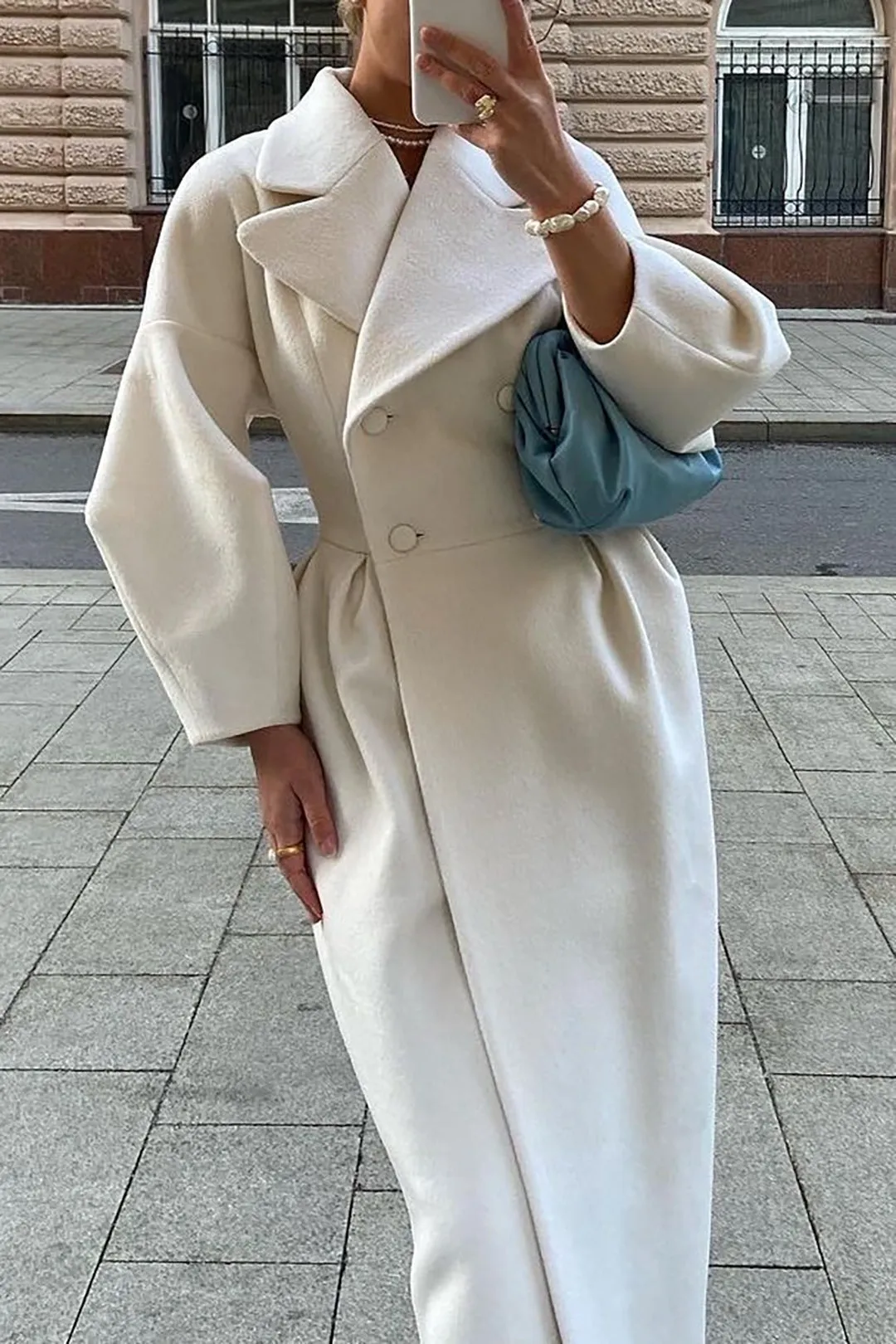 Nelle Elegant Long Coat