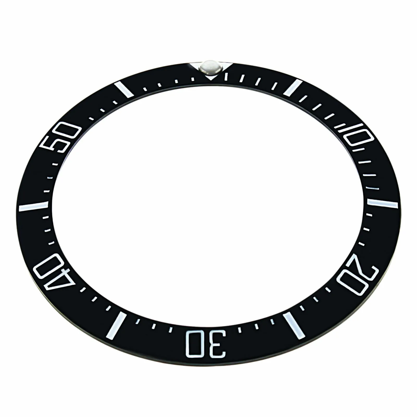 NEW HIGH QUALITY BLACK CERAMIC BEZEL INSERT FOR 44MM ROLEX DEEPSEA 116660 DSSD