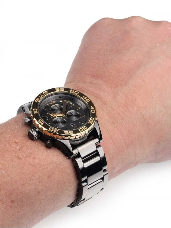 Nixon 42-20 Chronograph Gunmetal and Gold-tone Men's Watch Men's Watch A037-1228