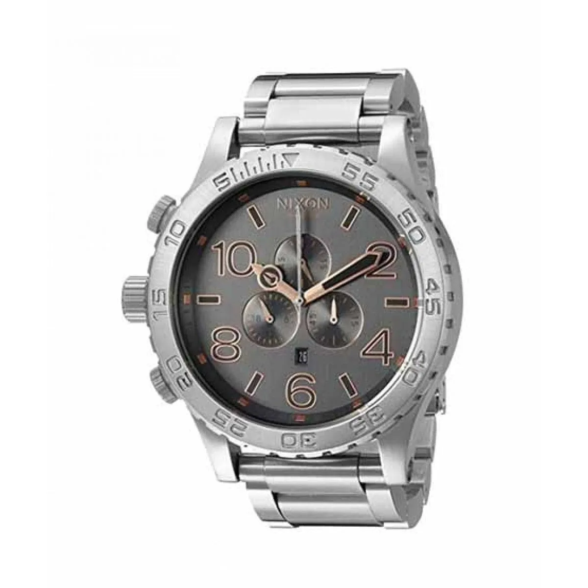 Nixon 51-30 Grey Rose Gold Tone Dial Men's Watch A083-2064