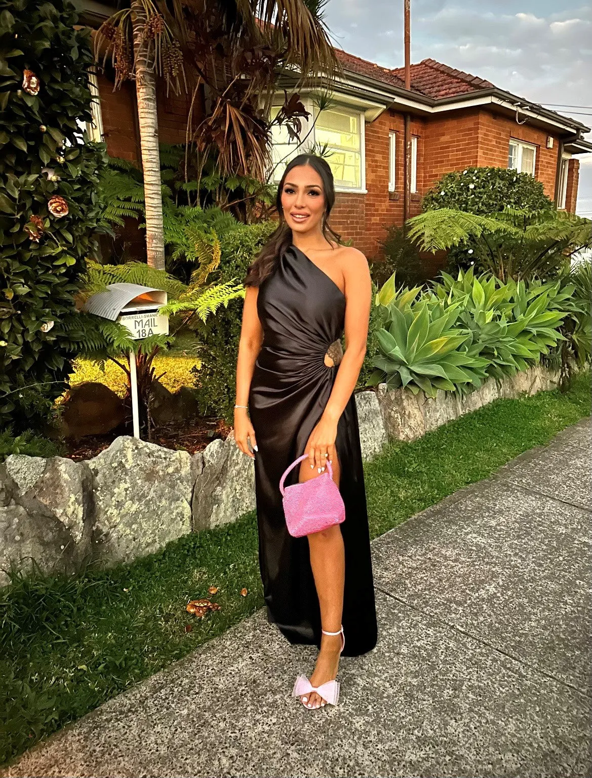 Nour Black Maxi Dress