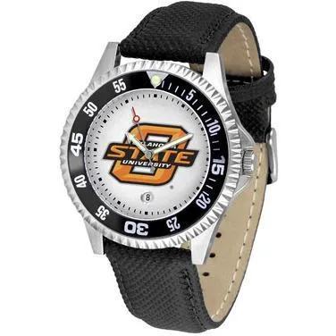 Oklahoma State Cowboys Competitor - Poly/Leather Band Watch