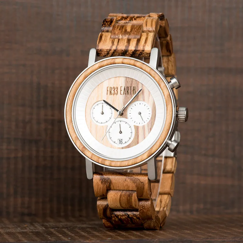 Ovo N Wood Watch