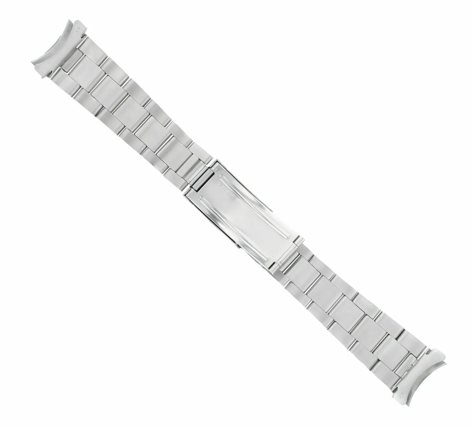 OYSTER WATCH BAND STAINLESS STEEL BRACELET FOR MENS ROLEX 20MM SOLID END PIECE