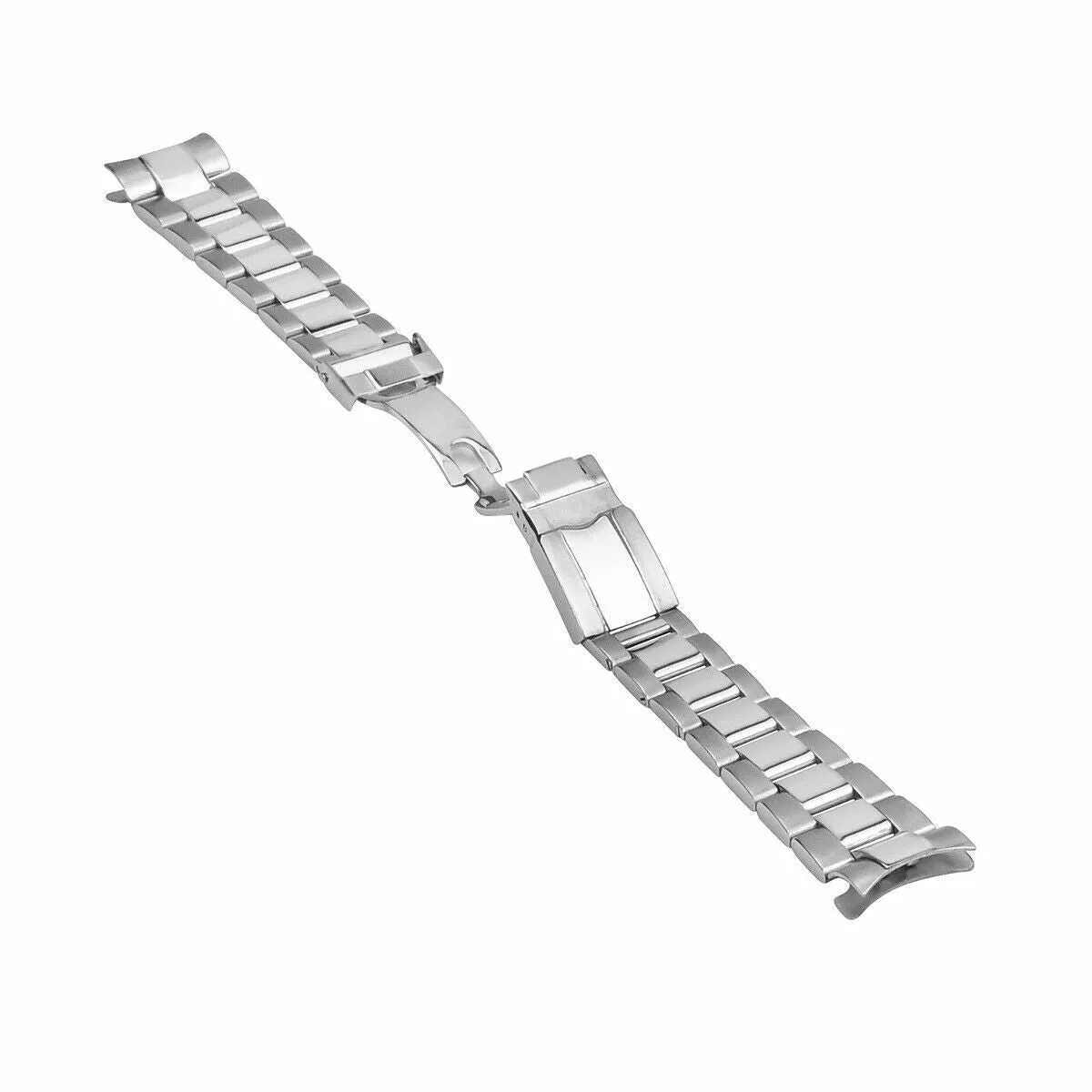 OYSTER WATCH BAND STAINLESS STEEL FOR ROLEX DAYTONA 116520 116523 SHINY/CENTER