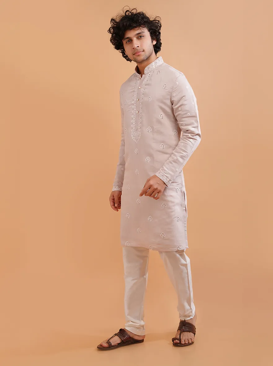 Pale Pink Kurta Pajama | TULA