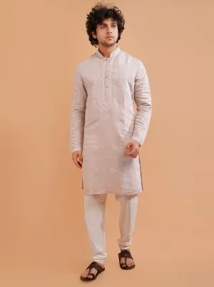 Pale Pink Kurta Pajama | TULA