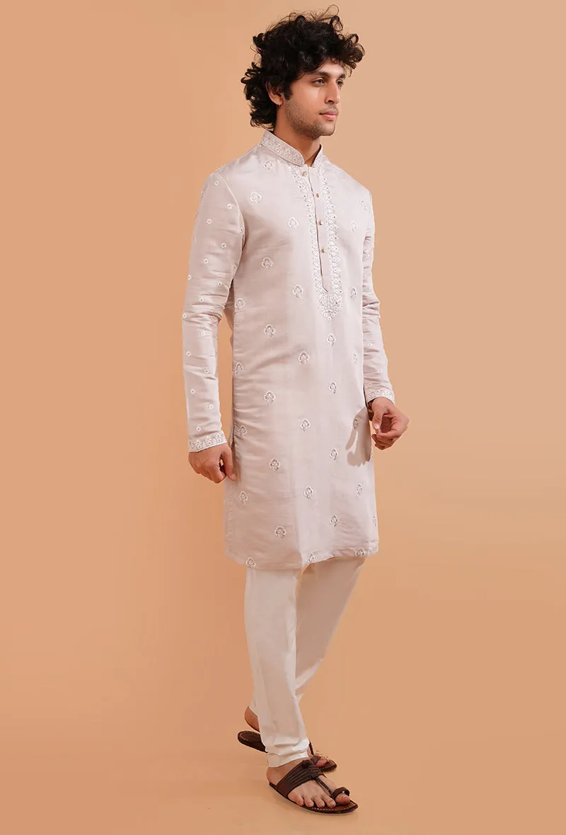 Pale Pink Kurta Pajama | TULA