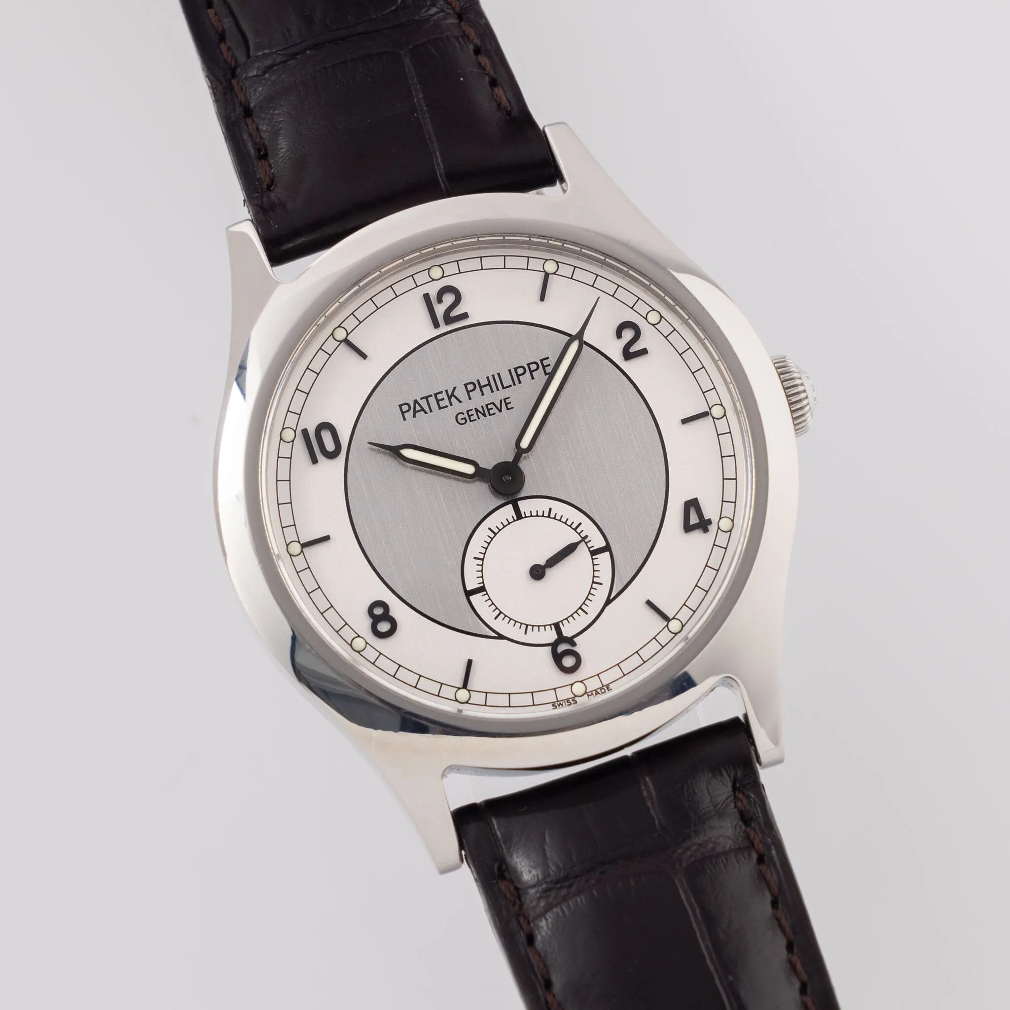 Patek Philippe Calatrava Geneva Boutique Limited Edition Steel Ref 5565