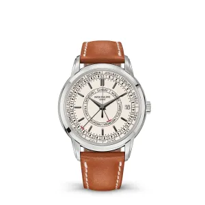 Patek Philippe Calatrava Weekly Calendar, Silver Opaline Dial 5212A-001