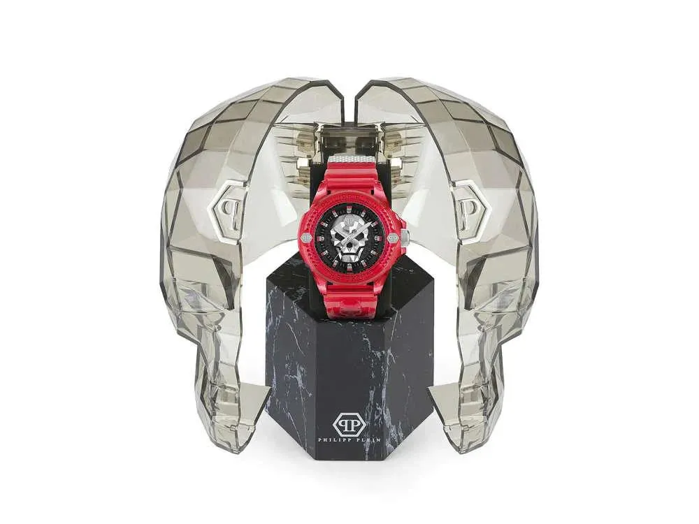 Philipp Plein High-Conic Men's Red Black Watch PWWAA0223