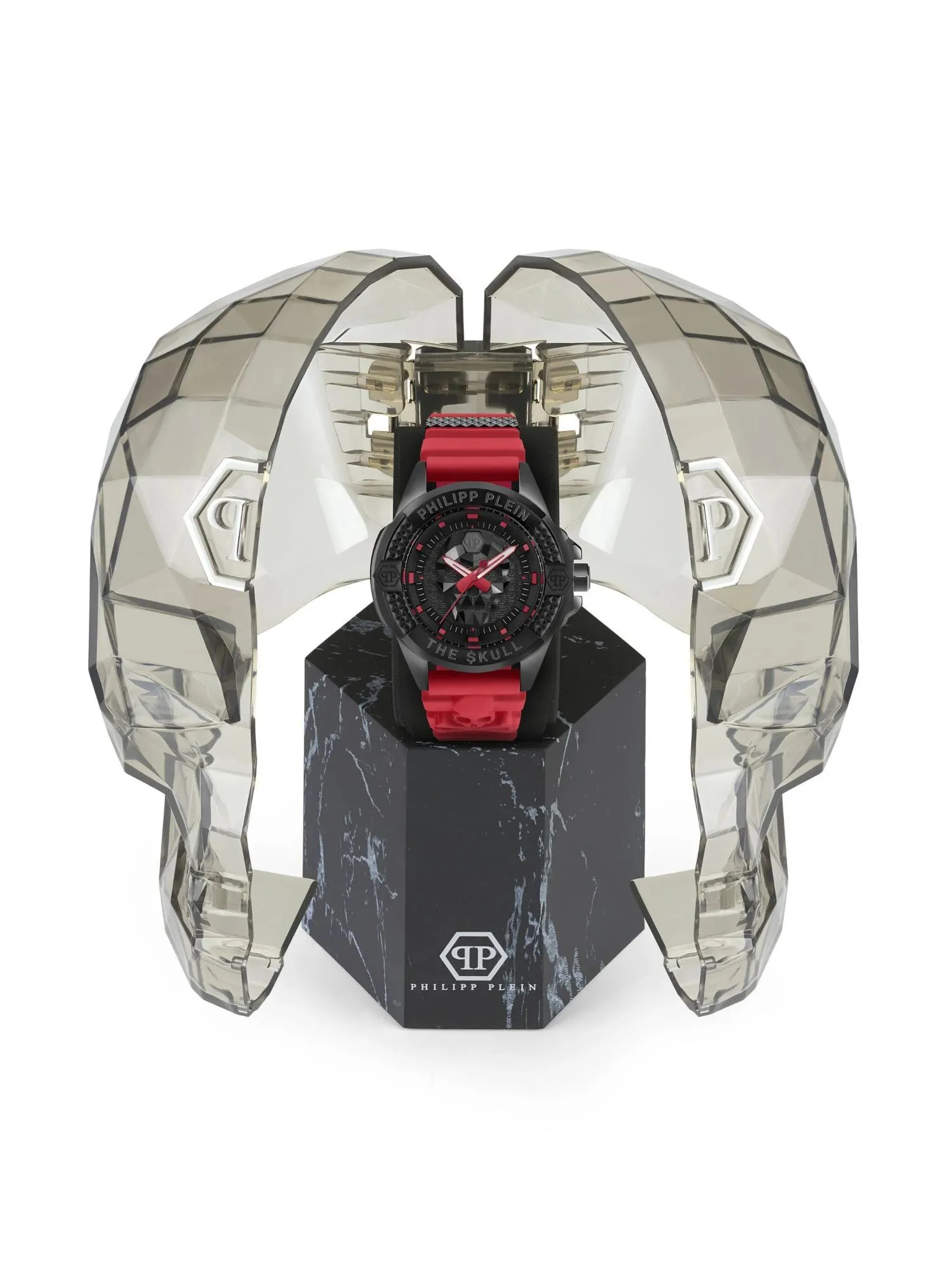 Philipp Plein Men 44 mm Size Black Dial Analog Watch - PWAAA2424