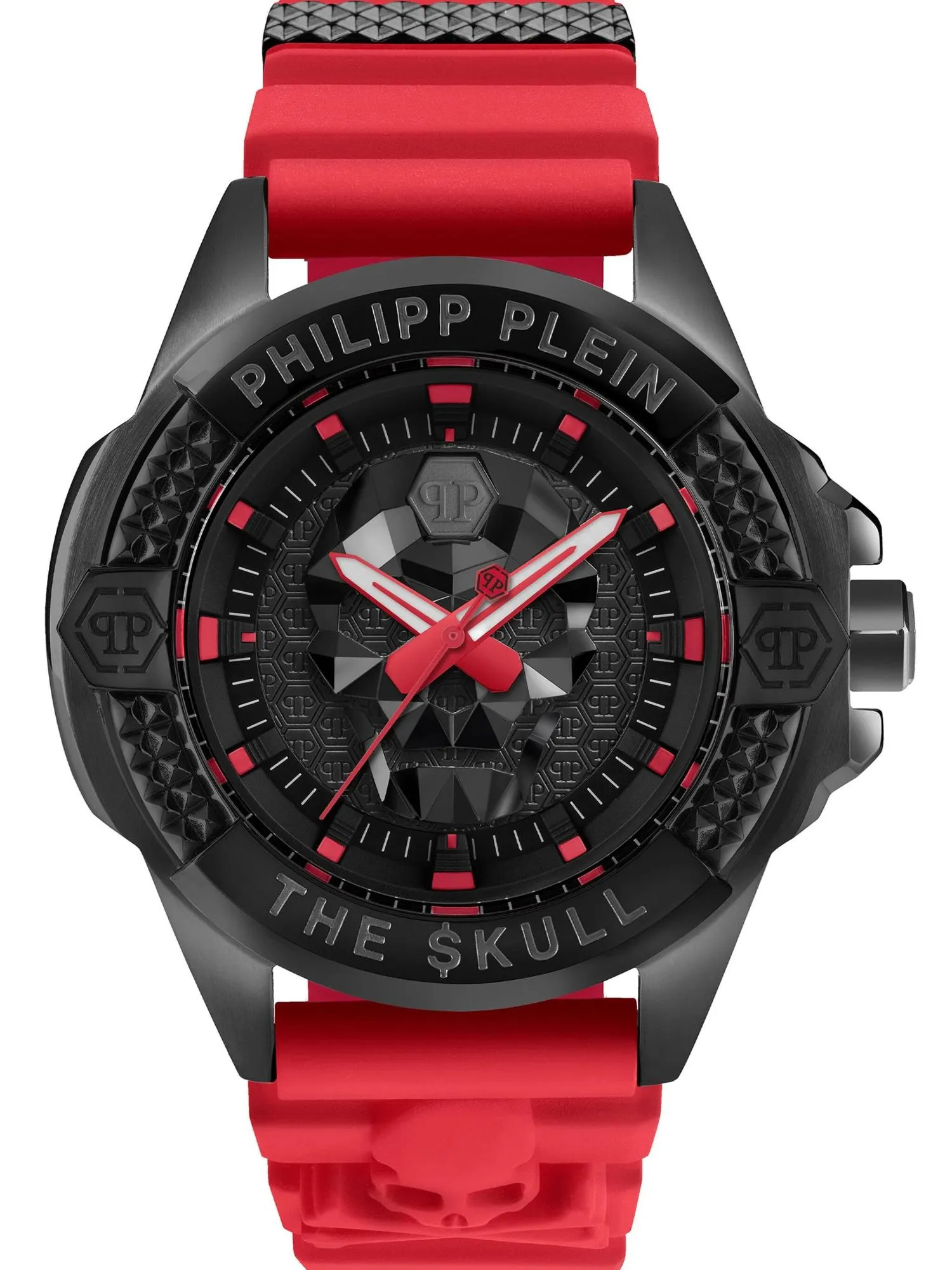 Philipp Plein Men 44 mm Size Black Dial Analog Watch - PWAAA2424