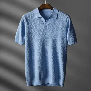 Regency Waffle-Knit Polo