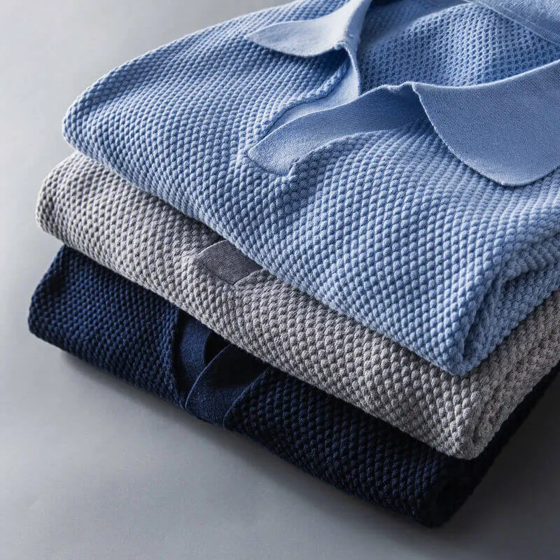 Regency Waffle-Knit Polo
