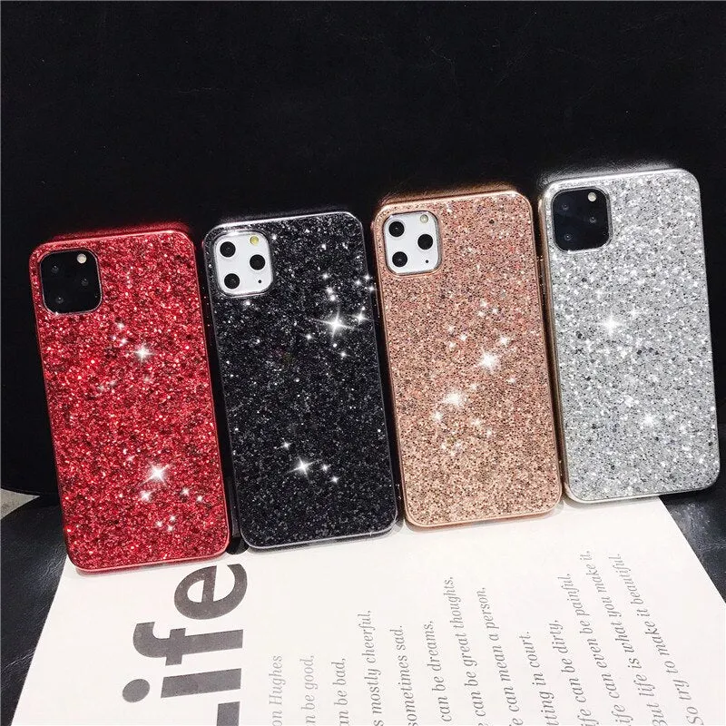 Rhinestone Bling Glitter Case For iPhone