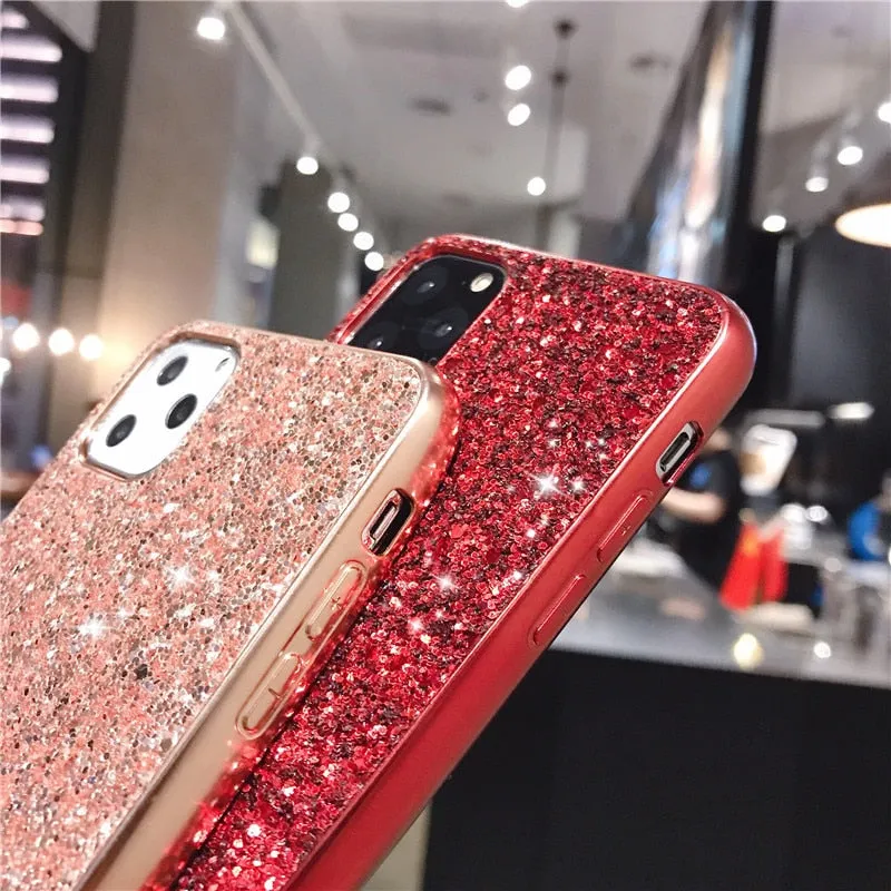 Rhinestone Bling Glitter Case For iPhone