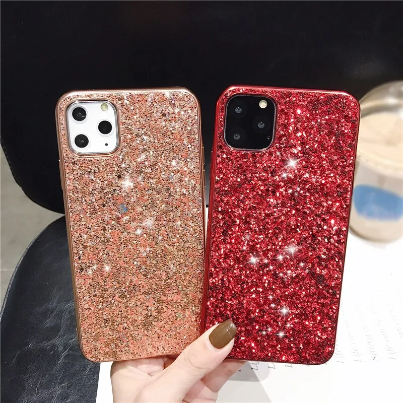 Rhinestone Bling Glitter Case For iPhone