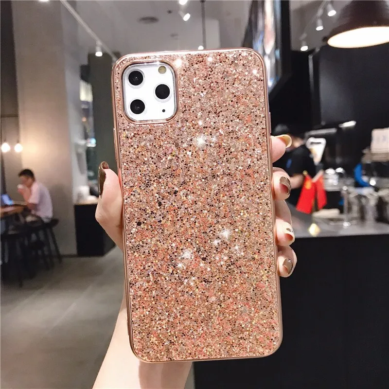 Rhinestone Bling Glitter Case For iPhone