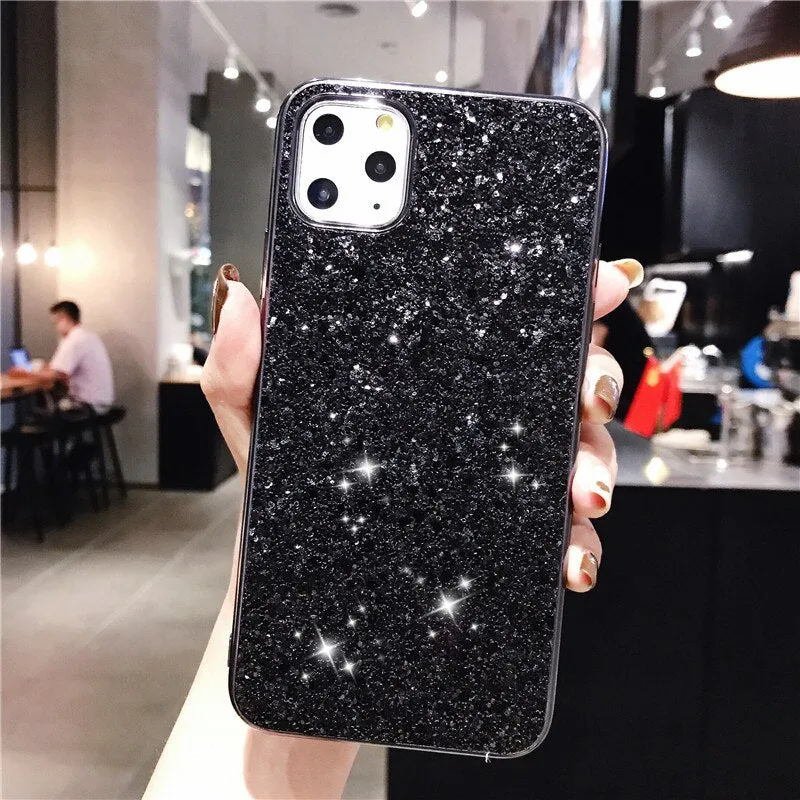 Rhinestone Bling Glitter Case For iPhone