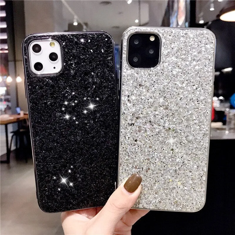 Rhinestone Bling Glitter Case For iPhone