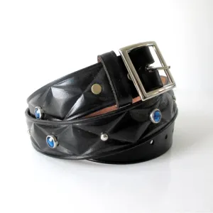 Rockmount Ranchwear Black Diamond Studded Belt 40