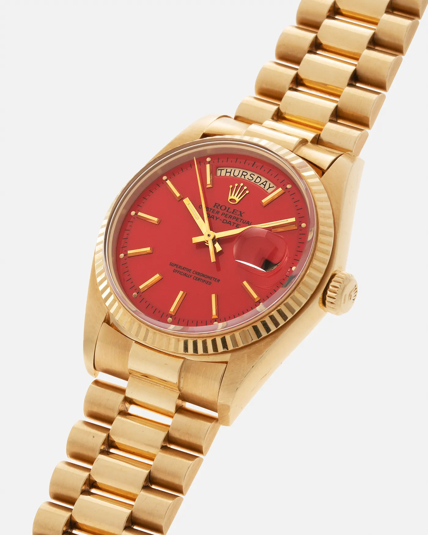 Rolex Day Date 1803 'Stella' Coral Red