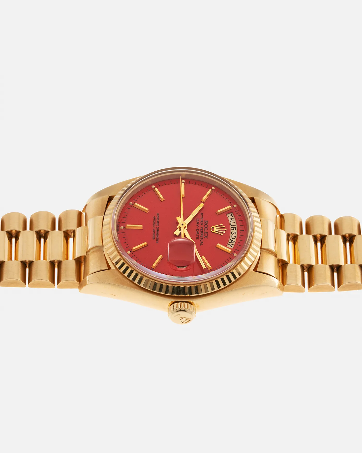 Rolex Day Date 1803 'Stella' Coral Red