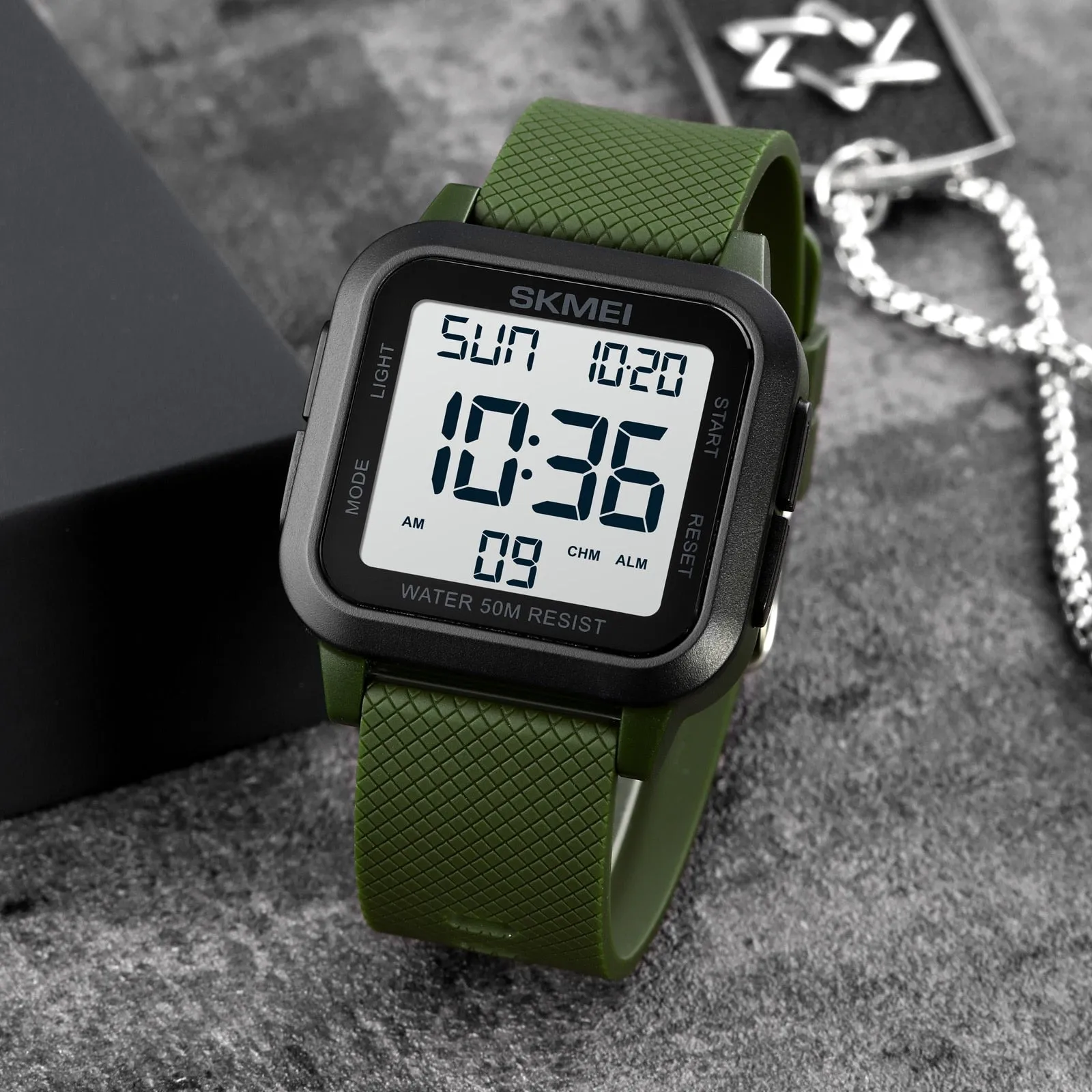 Rugged Men's Outdoor Sport Watch