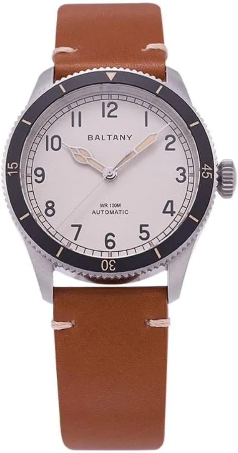 S2076 Pilot Watch, Aviation Watches for Men with Ceramic Rotating Bezel, Military Watches for Gift