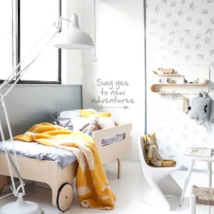 Say Yes to new adventures quote - Wall Decal