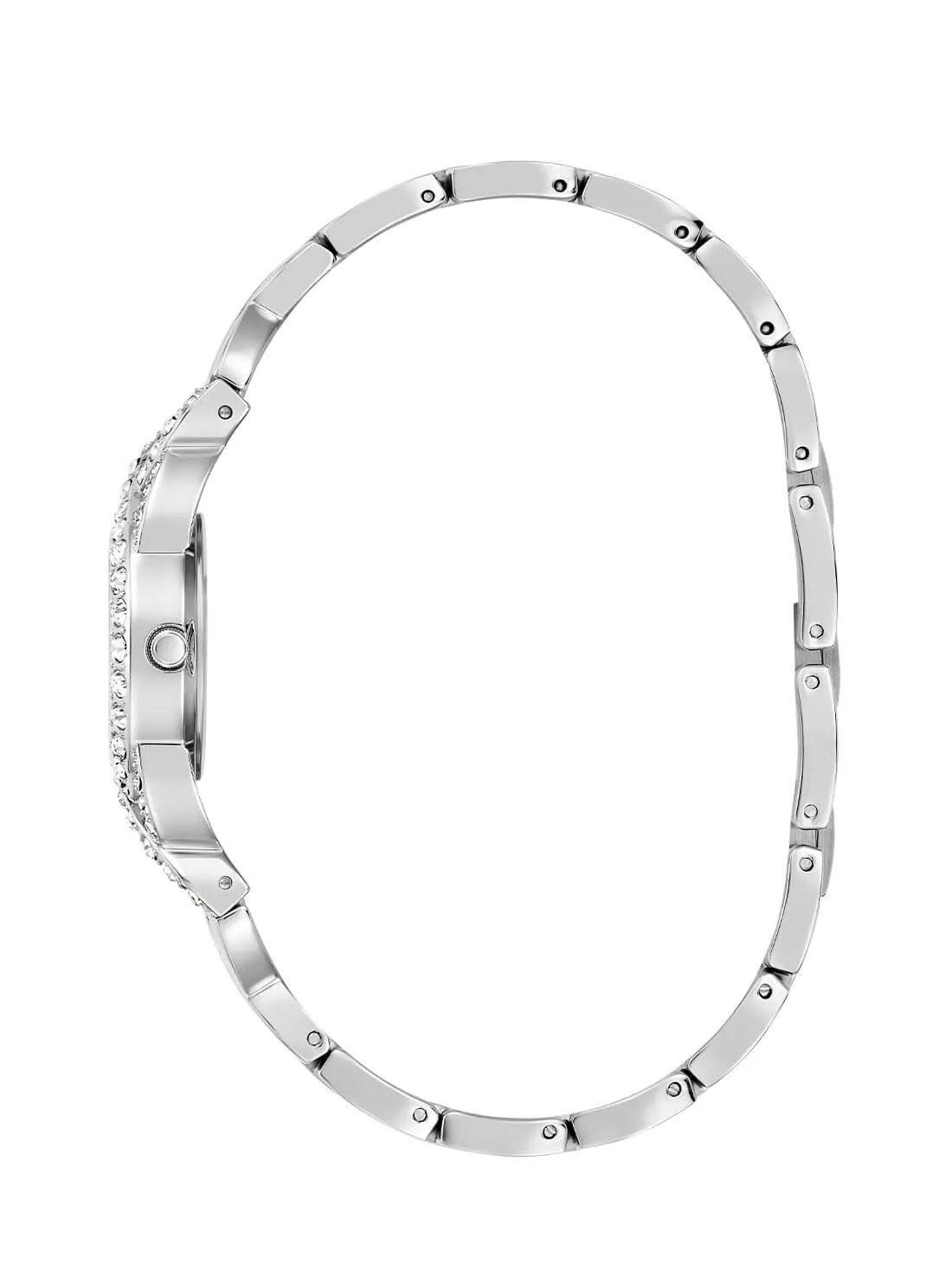 Silver Adorn Crystal Watch