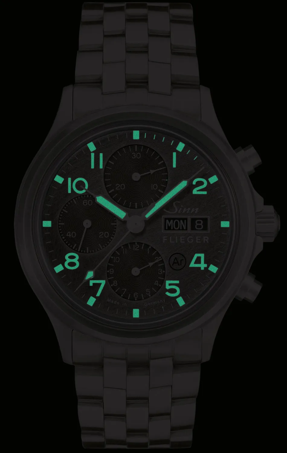 SN Watch 358 Sa Pilot DS Vintage Leather Dark Brown
