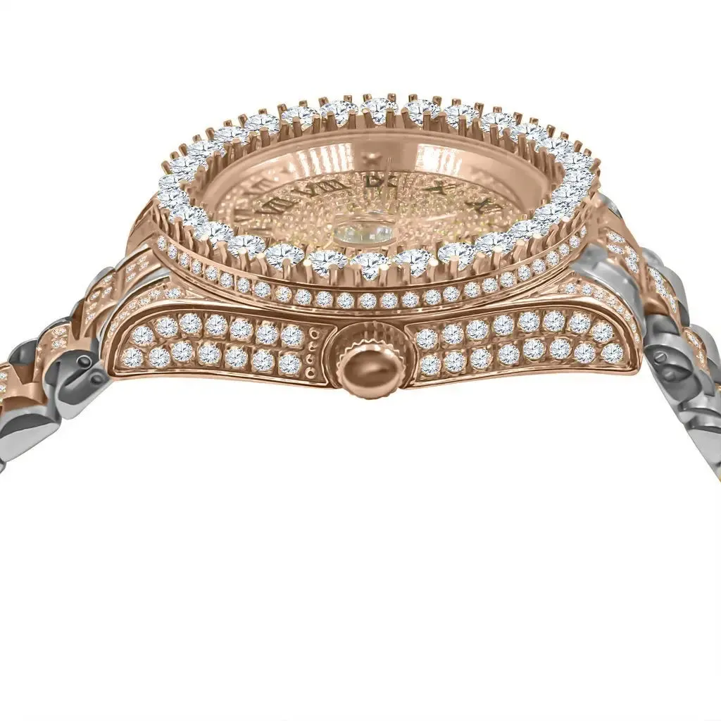 Sophisticated ROCOCO Automatic CZ Timepiece | Model 5308118