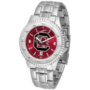 South Carolina Gamecocks Competitor AnoChrome - Steel Band Watch