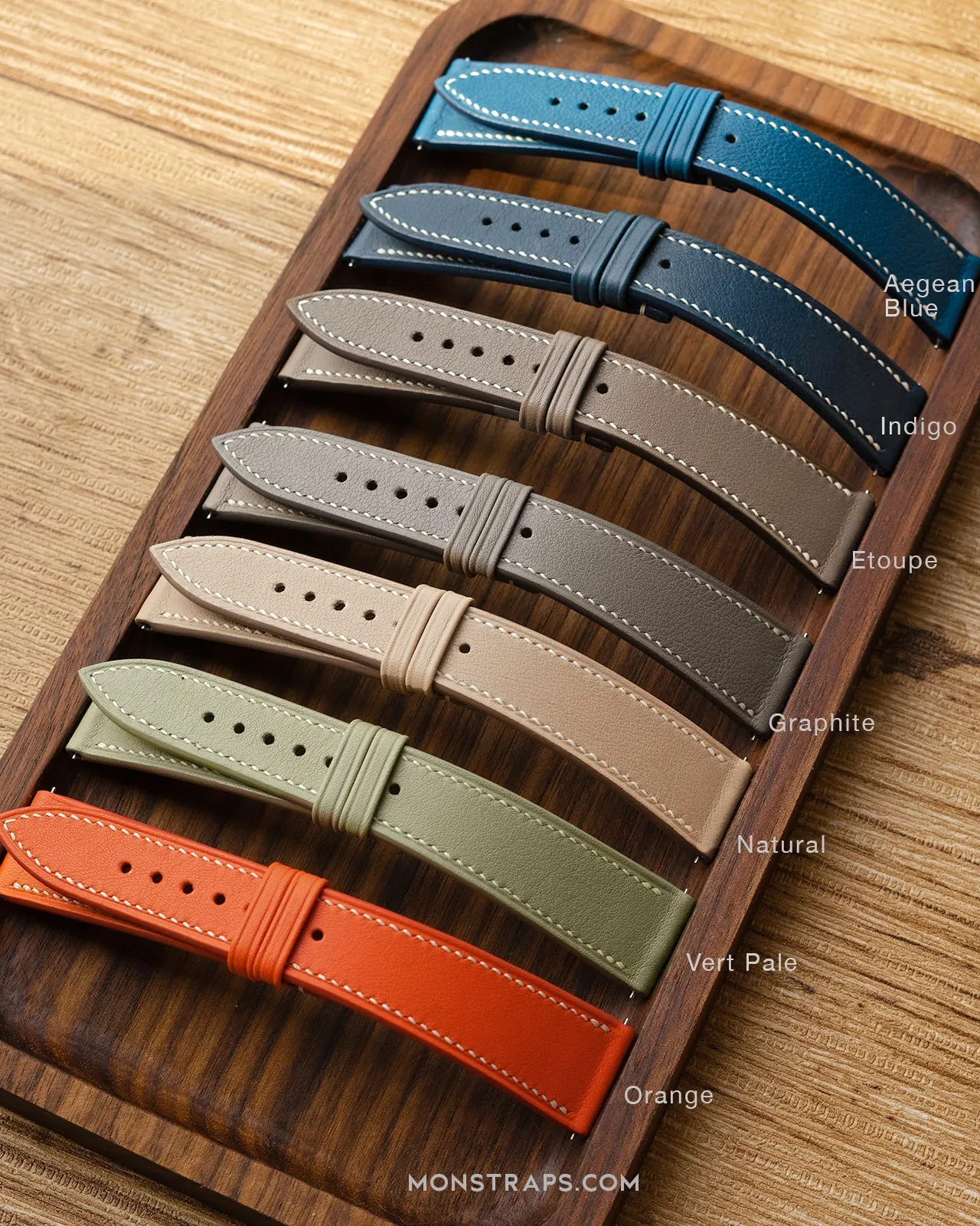 Swift Leather Strap (Vert Pale)