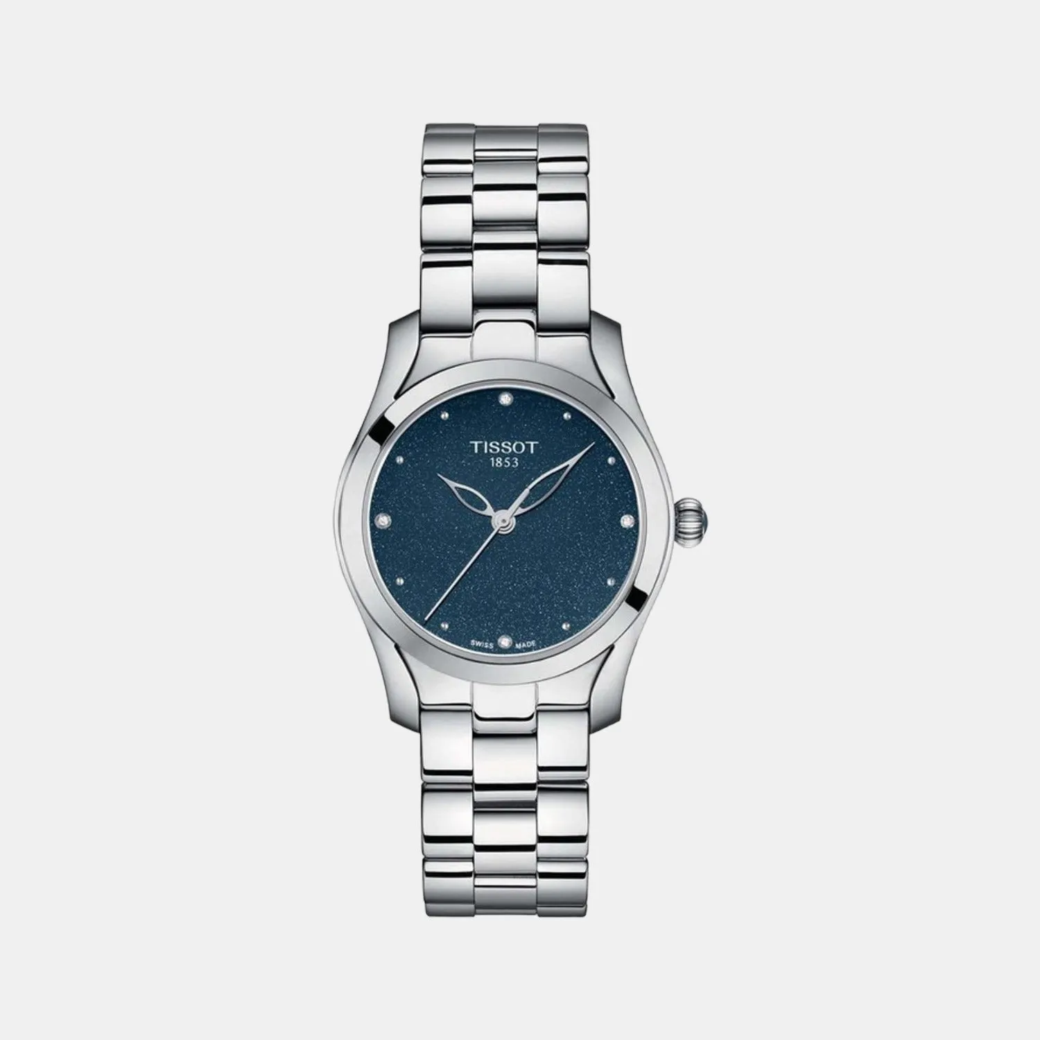T-Wave Men's Analog Stainless Steel Watch T1122101104600