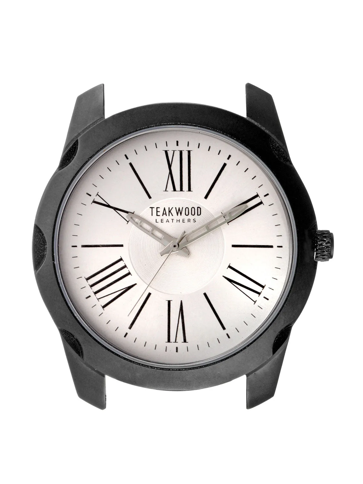 Teakwood leather Black Men Analog Watch
