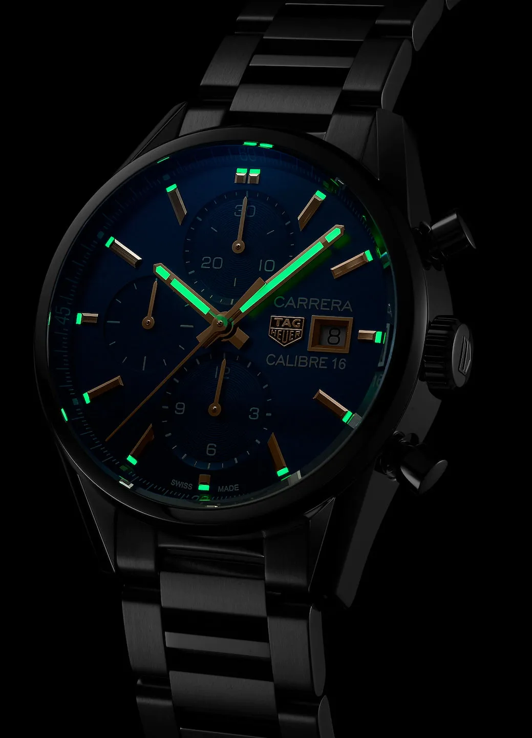 TH Watch Carrera Calibre 16 Chronograph