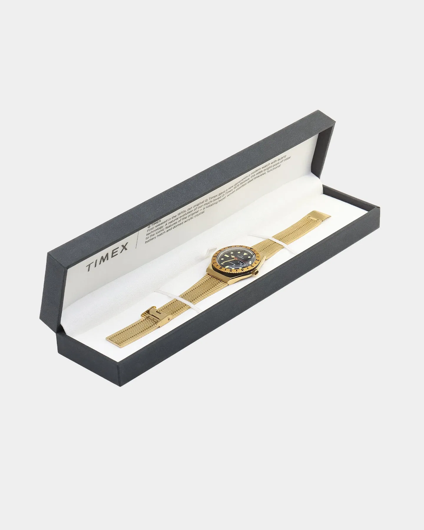 Timex Q Timex Reissue 36mm Watch Gold/Black