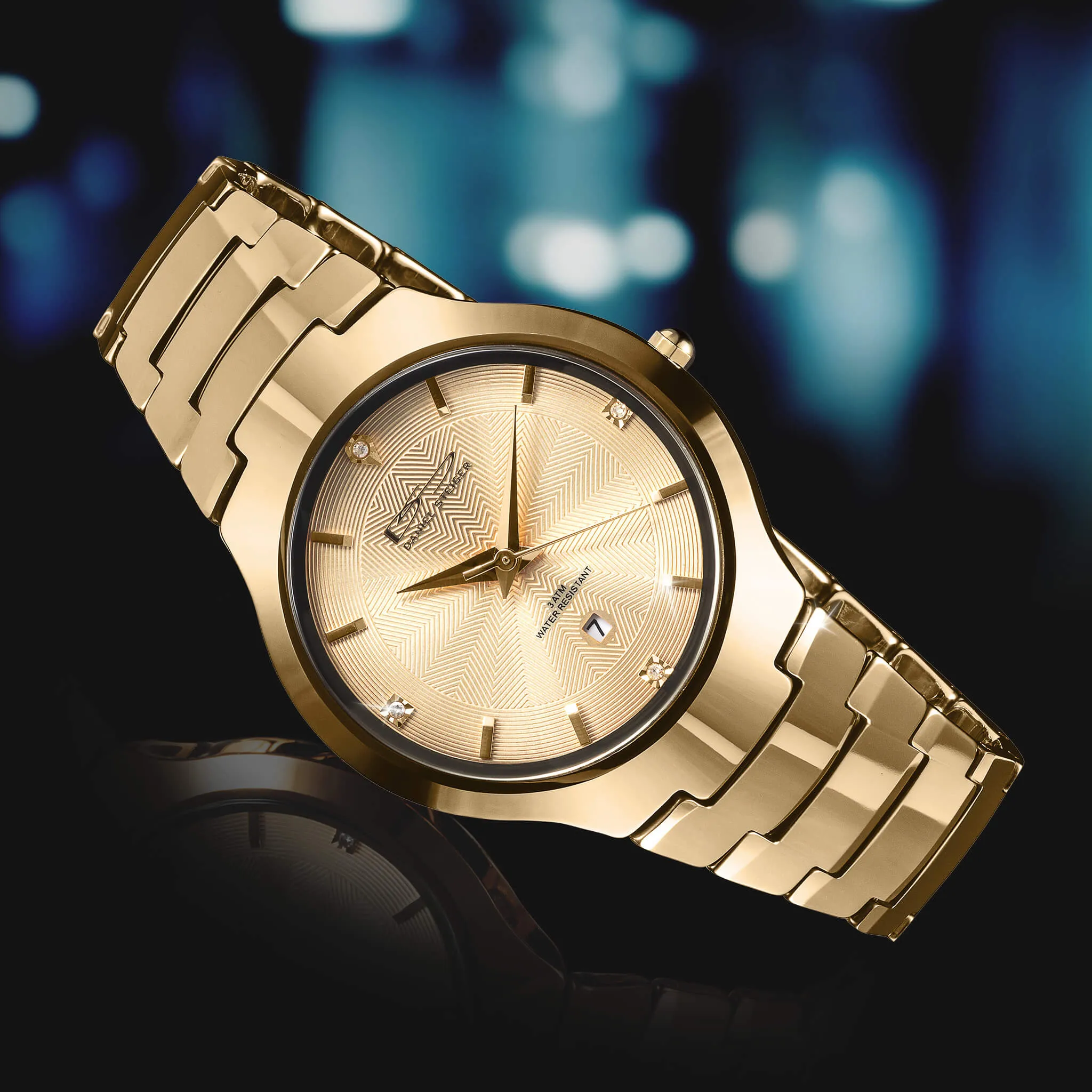 Tungsten Diamond Men's Watch