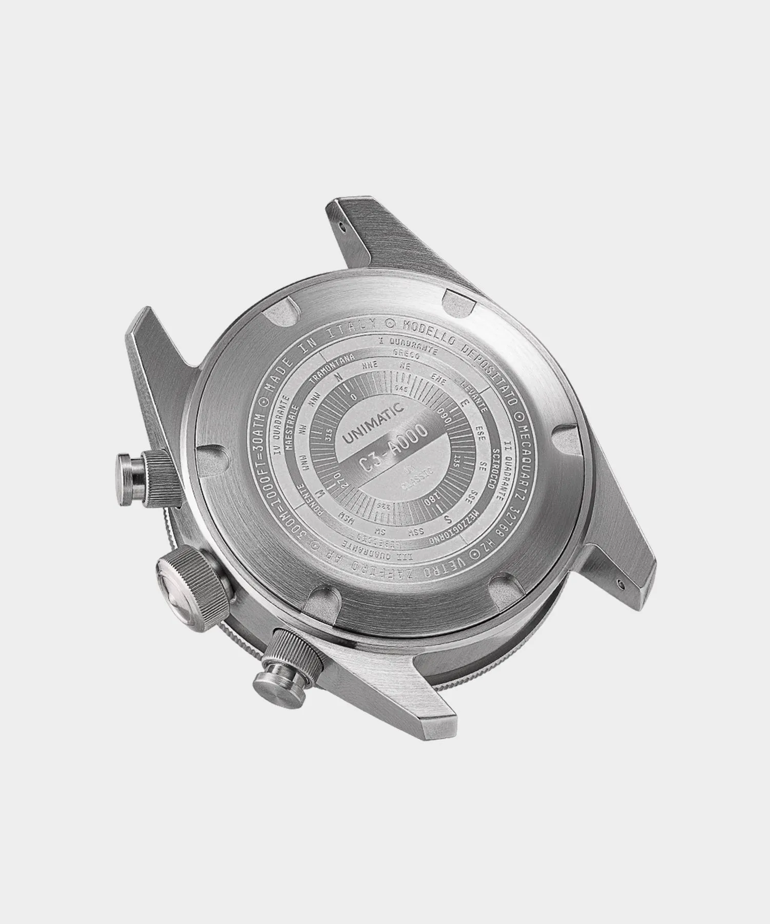 Unimatic U3 Classic Chrono Watch in Black
