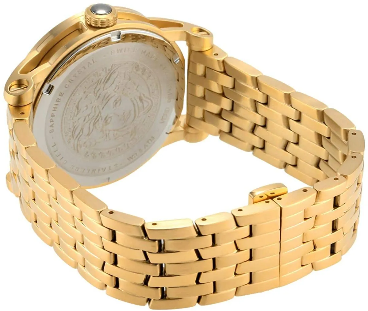 Versace Empire White Gold Stainless Steel Men's Watch VERD00318