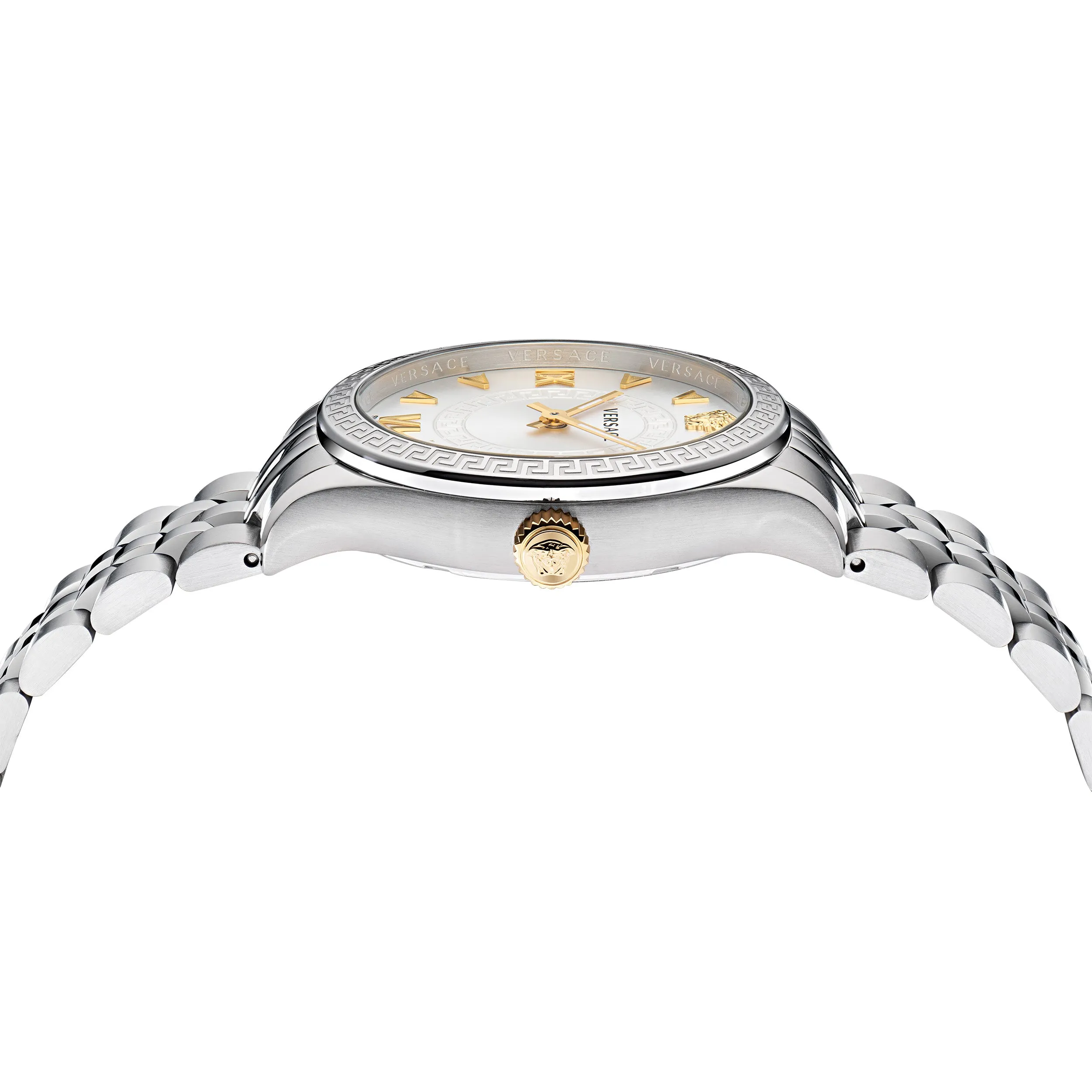 Versace Hellenyium Silver Dial Women Watch - Ve2S00322