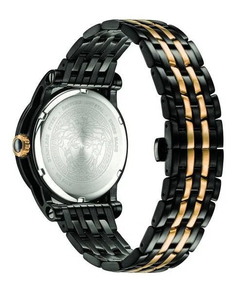 Versace Ion Plated Black Men's Watch VERD01119