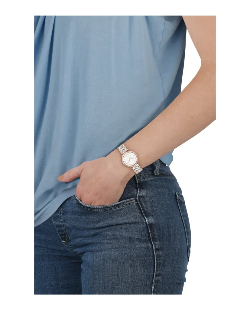 Versace Wrist Watch Women White-silver Dial - Veqx00722