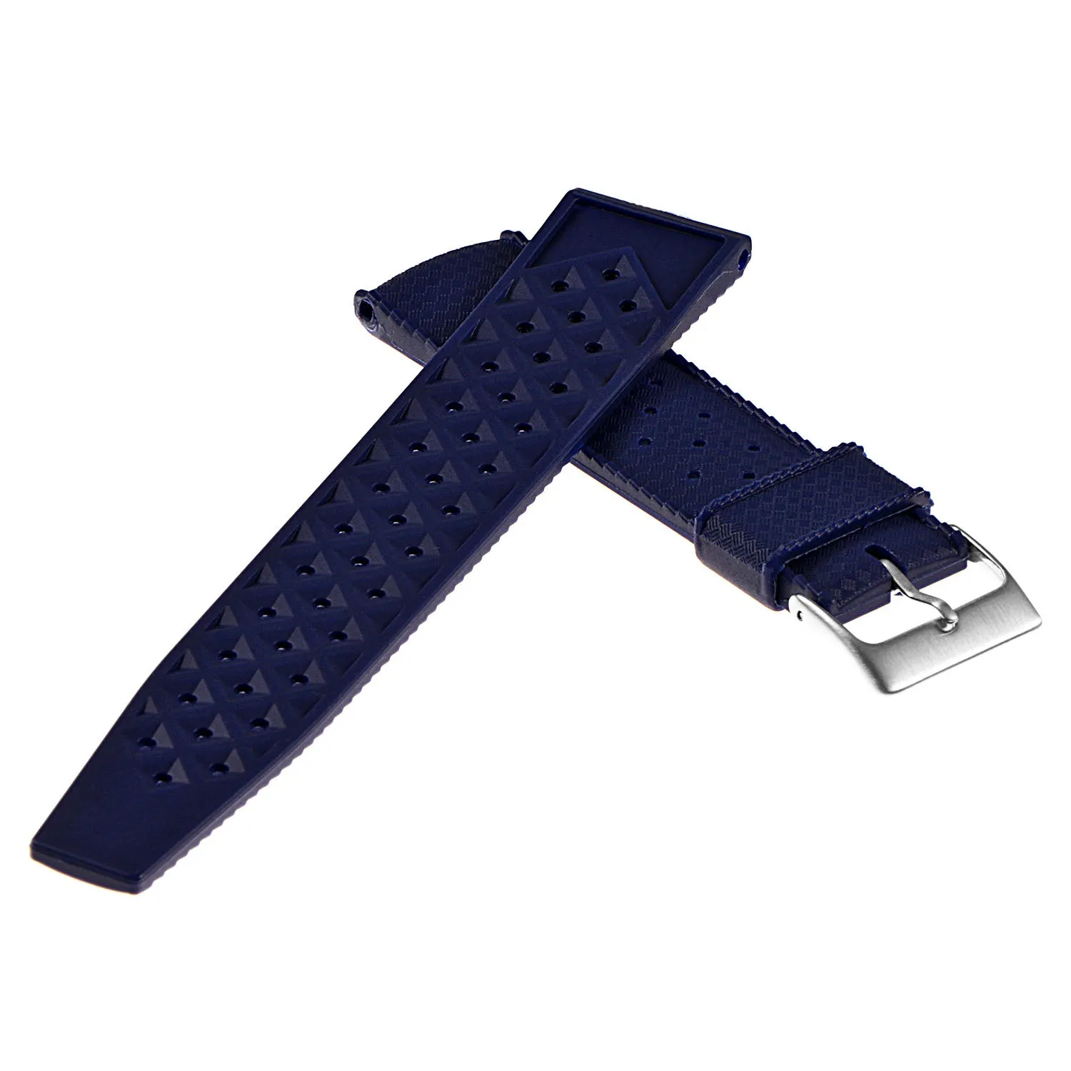 Vintage Style Perforated Rubber Rally Strap