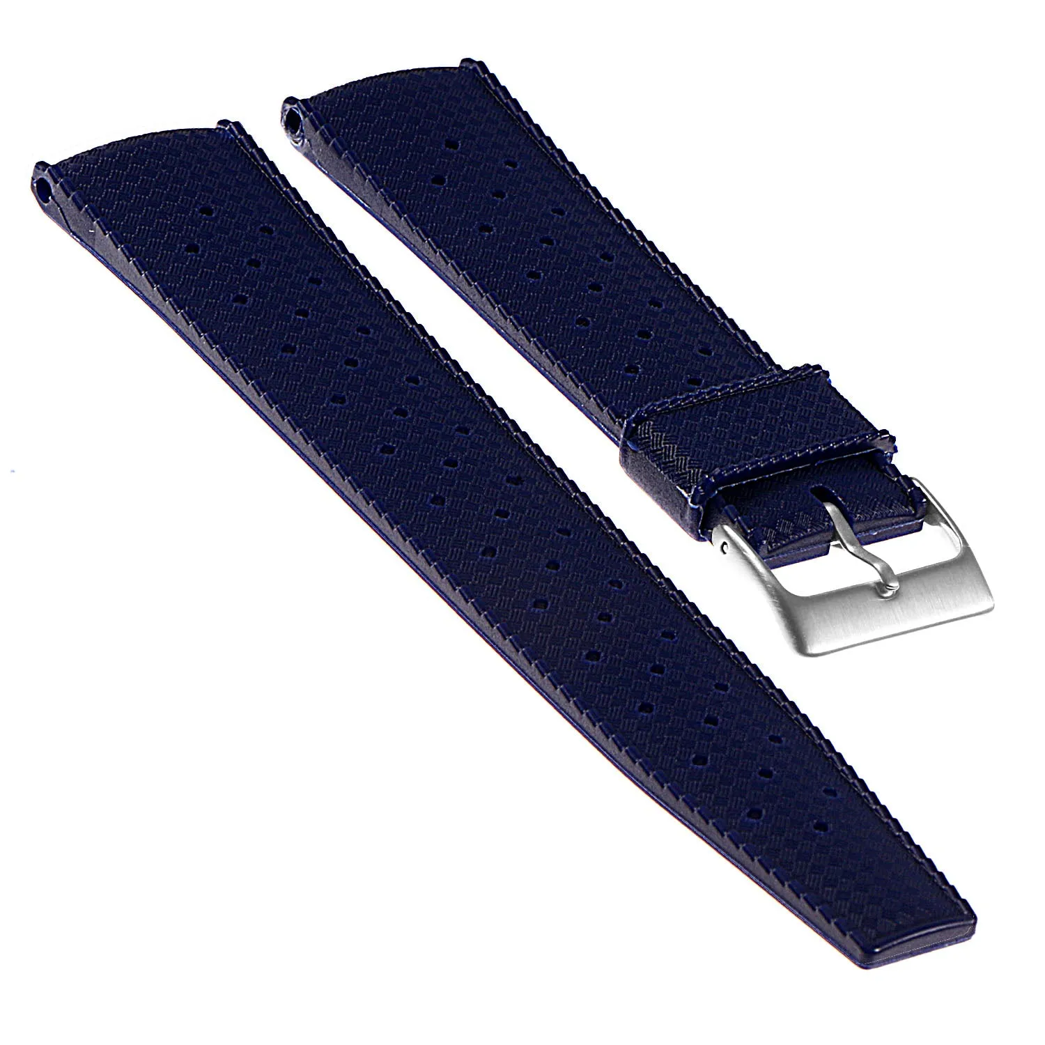 Vintage Style Perforated Rubber Rally Strap