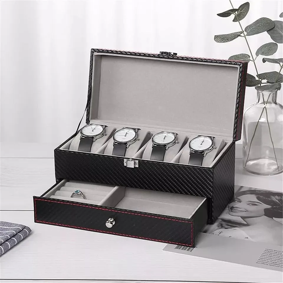 Watch and Jewellery organzier in best quality leather material.